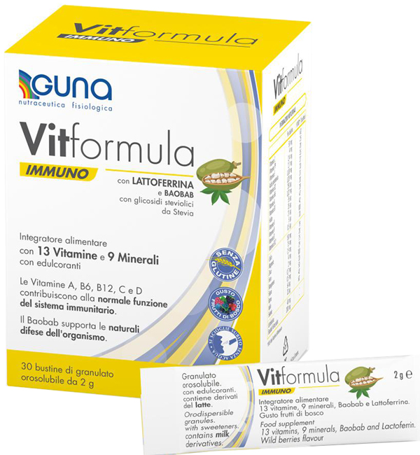 VITFORMULA IMMUNO 30 STICK DA 2 G - Farmadillo