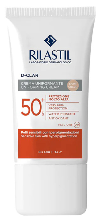 RILASTIL SUN SYSTEM D-CLAR LIGHT SPF50+ 40 ML - Farmadillo