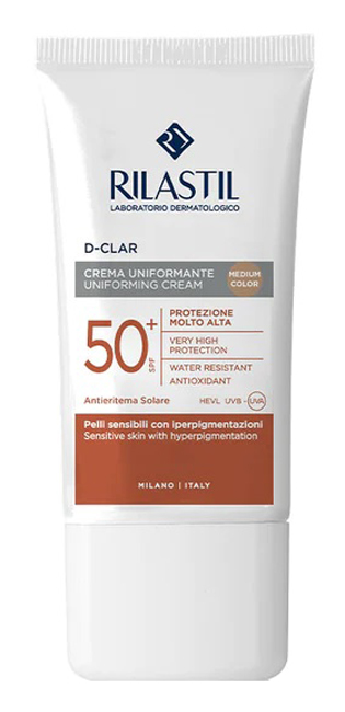 RILASTIL SUN SYSTEM D-CLAR MEDIUM SPF50+ 40 ML - Farmadillo