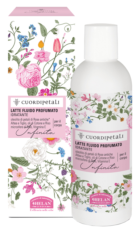 CUOR DI PETALI INFINITA LATTE FLUIDO PROFUMATO IDRATANTE 200 ML - Farmadillo