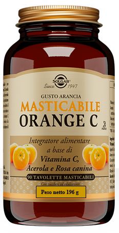 ORANGE C 90 TAVOLETTE MASTICABILI - Farmadillo