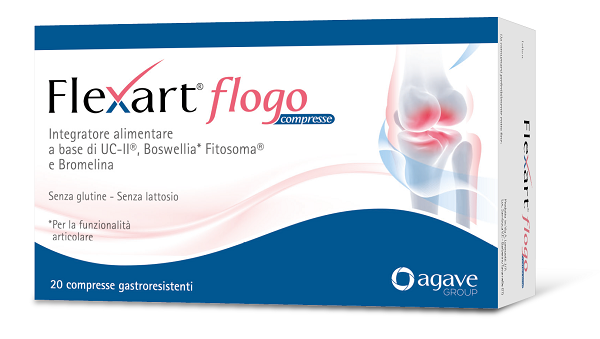 FLEXART FLOGO 20 COMPRESSE GASTRORESISTENTI - Farmadillo