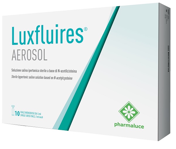 SOLUZIONE PER AEROSOL LUXFLUIRES 10 FIALE 5 ML - Farmadillo