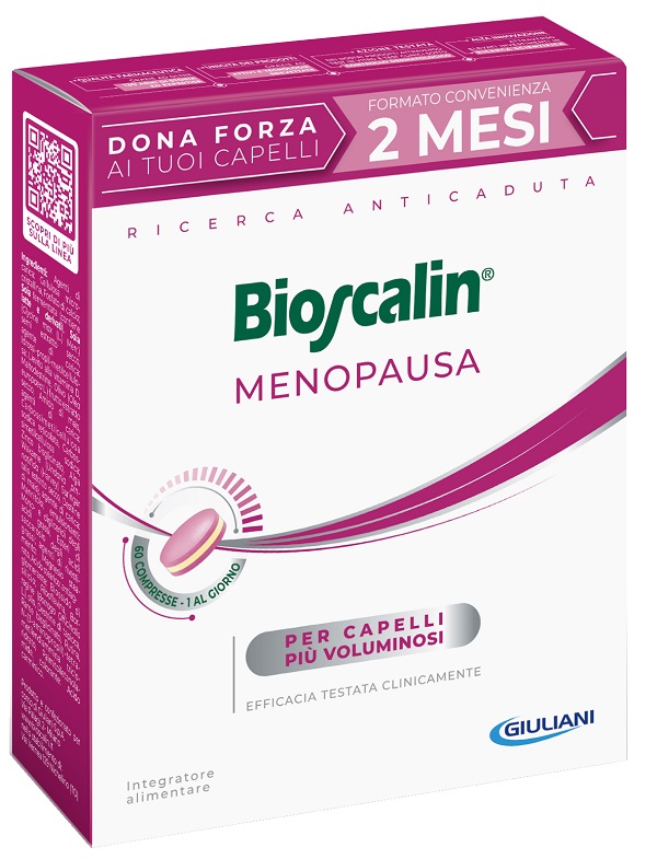 BIOSCALIN MENOPAUSA 60 COMPRESSE - Farmadillo