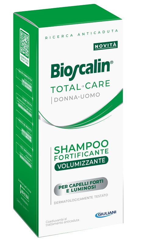 BIOSCALIN TOTAL CARE SHAMPOO FORTIFICANTE VOLUMIZZANTE 200 ML - Farmadillo