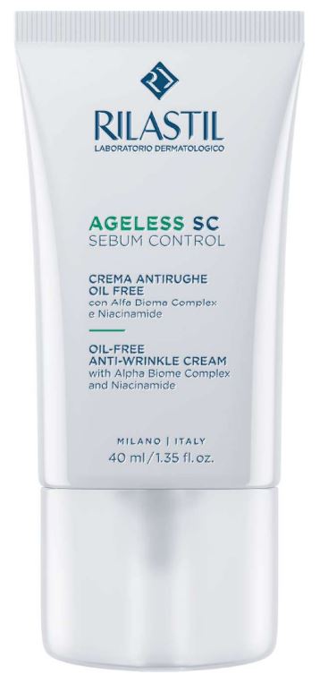 RILASTIL AGELESS SC SEBUM CONTROL CREMA ANTIRUGHE OIL FREE 40 ML - Farmadillo