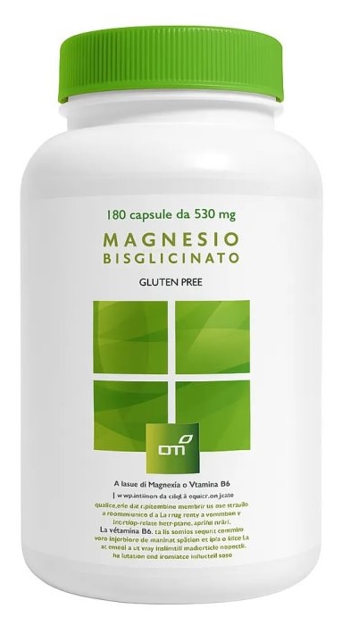 MAGNESIO BISGLICINATO 180 CAPSULE DA 530 MG - Farmadillo