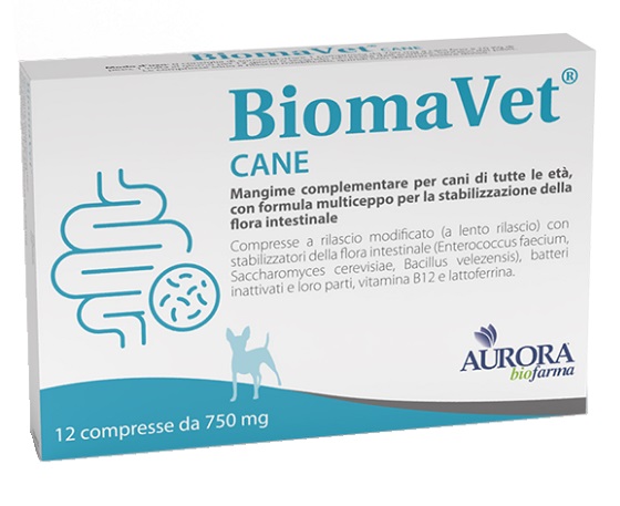 BIOMAVET CANE 750MG 12 COMPRESSE - Farmadillo