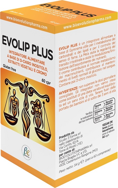EVOLIP PLUS 60 COMPRESSE - Farmadillo