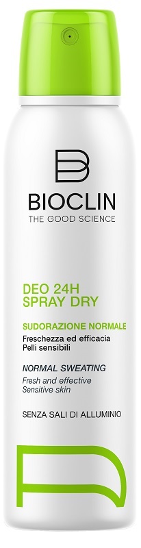 BIOCLIN DEO 24H SPRAY DRY NUOVA FORMULA 150 ML - Farmadillo