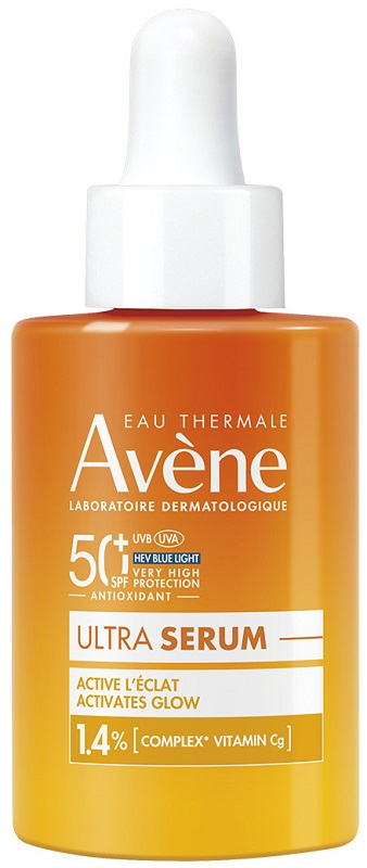EAU THERMALE AVENE SOLARE ULTRA SIERO ATTIVA LA LUMINOSITA' SPF50+ 30 ML - Farmadillo