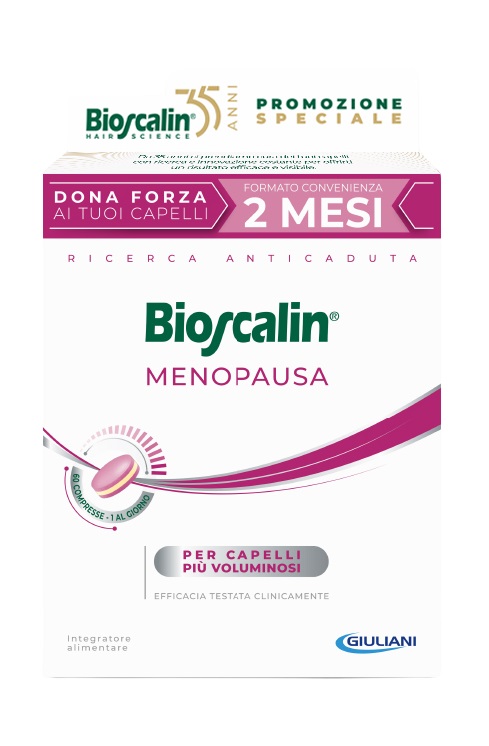 BIOSCALIN MENOPAUSA 60 COMPRESSE PROMO - Farmadillo