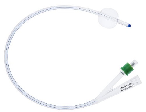 CATETERE FOLEY IN SILICONE 2 VIE DIAMETRO CH 18 PUNTA NELATON CON PALLONCINO 10 ML 1 PEZZO - Farmadillo