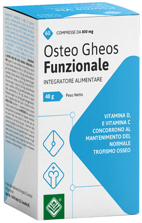 OSTEO GHEOS FUNZIONALE 60 COMPRESSE - Farmadillo