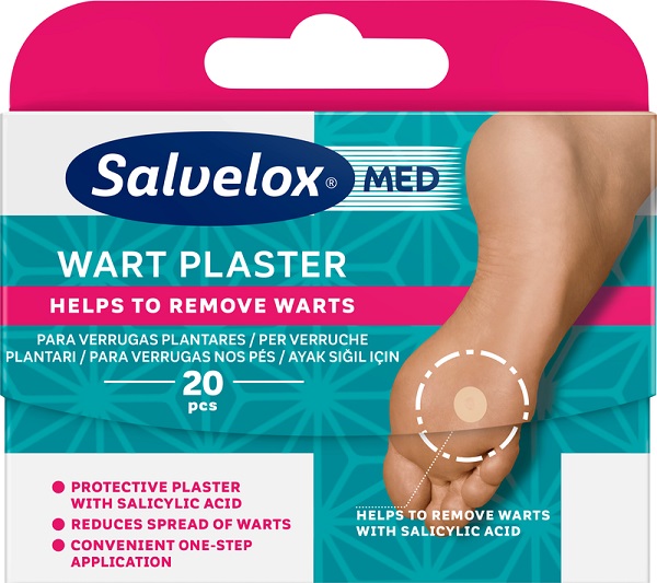 CEROTTO VESCICHE PLANTARI SALVELOX MED WART PLASTER 20 PEZZI - Farmadillo