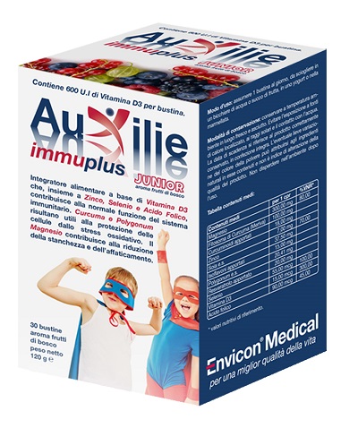 AUXILIE IMMUPLUS JUNIOR SOLUBILE 30 STICK PACK - Farmadillo