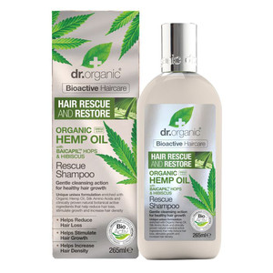 DR ORGANIC HEMP OIL OLIO DI CANAPA RESCUE SHAMPOO RIPARATORE 265 ML - Farmadillo