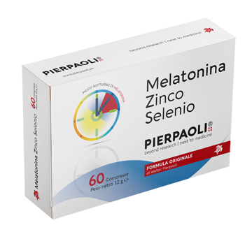 MELATONINA ZINCO SELENIO PIERPAOLI 60 COMPRESSE - Farmadillo
