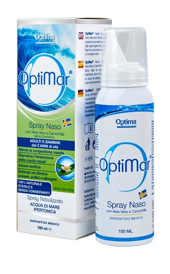 OPTIMAR SPRAY NASO ALOE CAMOMILLA 100 ML - Farmadillo