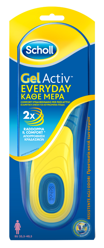 SCHOLL GEL ACTIV EVERYDAY DONNA - Farmadillo
