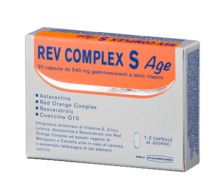REV COMPLEX S AGE 20 CAPSULE - Farmadillo