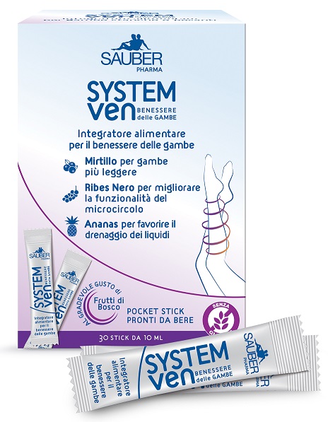 SAUBER SYSTEM VEN 30 STICK 10 ML - Farmadillo