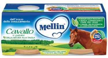 MELLIN OMOGENEIZZATO CAVALLO E PATATE 2 X 80 G - Farmadillo