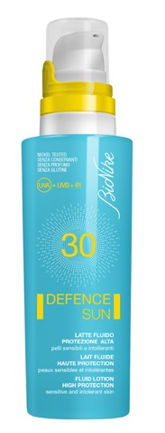 DEFENCE SUN 30 LATTE FLUIDO PROTEZIONE ALTA 125 ML - Farmadillo