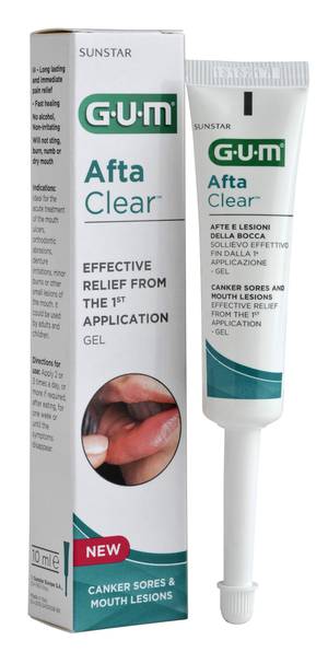 GUM AFTACLEAR GEL 10 ML - Farmadillo
