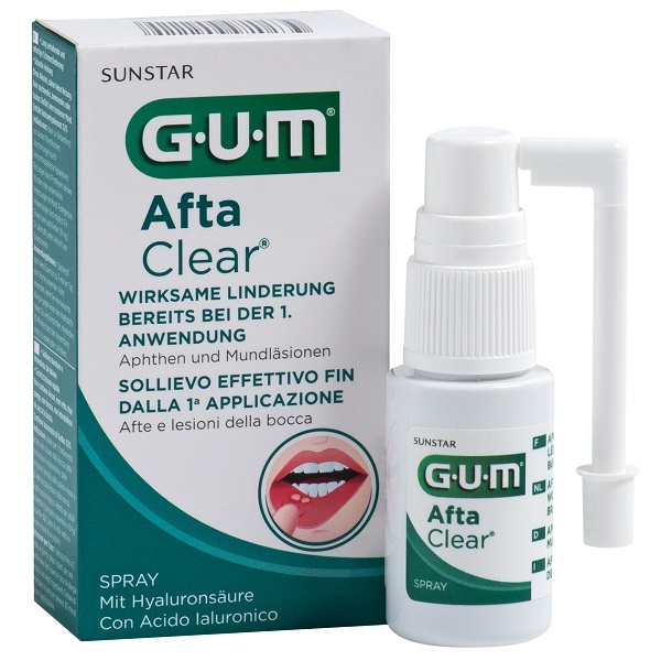 GUM AFTACLEAR SPRAY 15 ML - Farmadillo