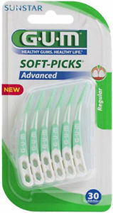 GUM SOFT-PICKS ADVANCED 30 PEZZI - Farmadillo