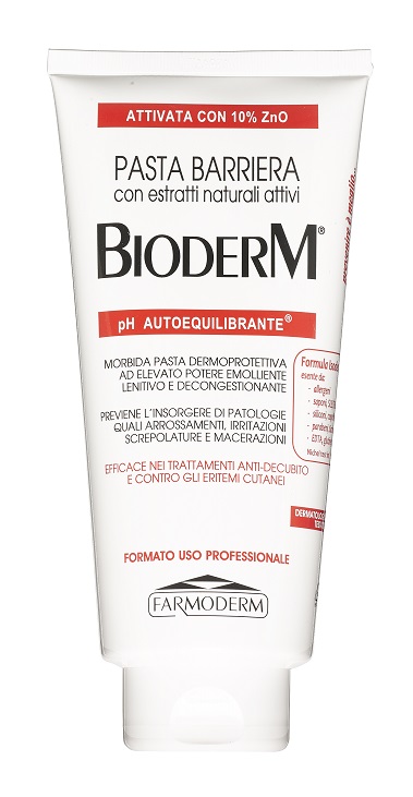 BIODERM PASTA BARRIERA TRASPIRANTE PH AUTOEQUILIBRANTE CON 10% ZINCO 300 ML - Farmadillo