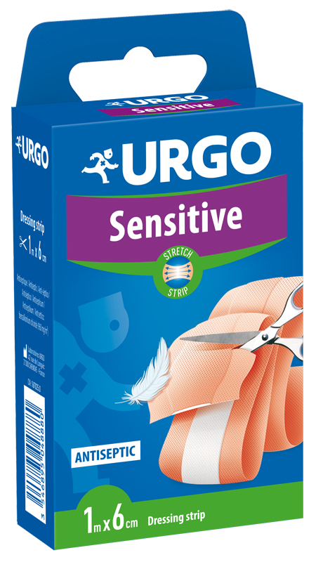 CEROTTO DA TAGLIARE URGO SENSITIVE STRETCH MT 1 X 6 CM - Farmadillo