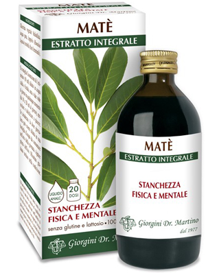 MATE' ESTRATTO INTEGRALE 200 ML - Farmadillo