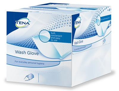 GUANTO PER IGIENE TENA WASH 50 PEZZI - Farmadillo