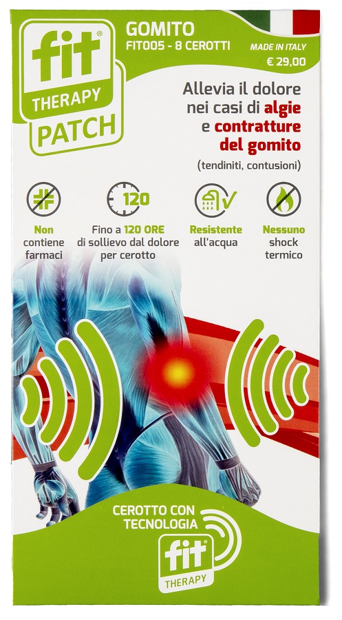 CEROTTO FIT THERAPY GOMITO 8 PEZZI - Farmadillo