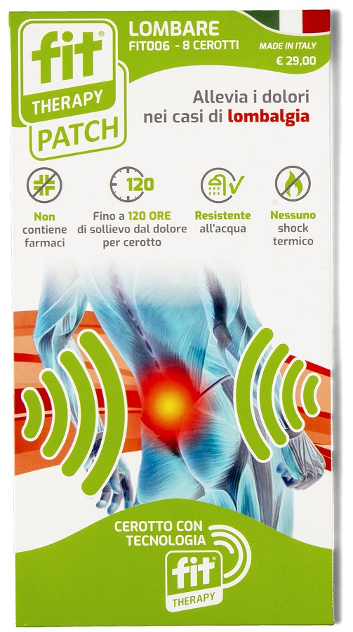 CEROTTO FIT THERAPY LOMBARE 8 PEZZI - Farmadillo