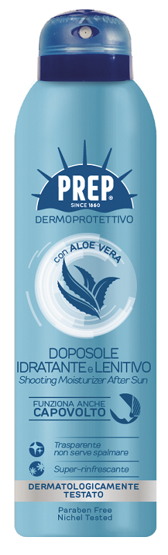 PREP DERMOPROTETTIVO DOPOSOLE IDRATANTE E LENITIVO CON ALOE VERA 150 ML - Farmadillo