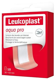 LEUKOPLAST AQUAPRO 63X38 10 PEZZI - Farmadillo