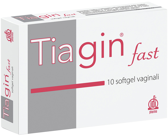 TIAGIN FAST 10 CAPSULE VAGINALI SOFTGEL - Farmadillo