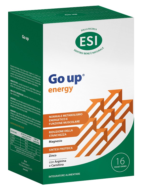ESI GO UP ENERGY 16 POCKET DRINK DA 20 ML - Farmadillo