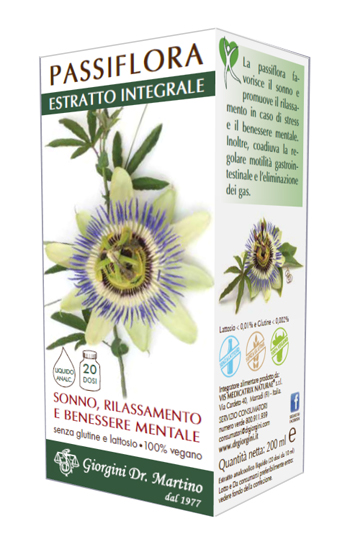 PASSIFLORA ESTRATTO INTEGRALE 200 ML - Farmadillo