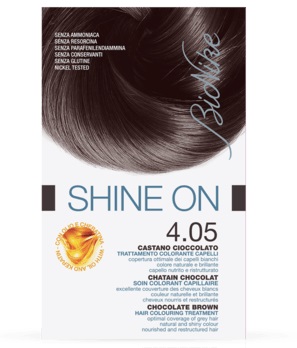 BIONIKE SHINE ON TRATTAMENTO COLORANTE CAPELLI CASTANO CIOCCOLATO 4.05 - Farmadillo