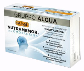 GUAM GRUPPO ALGUA NUTRAMEMOR 30 CAPSULE VEGETALI - Farmadillo