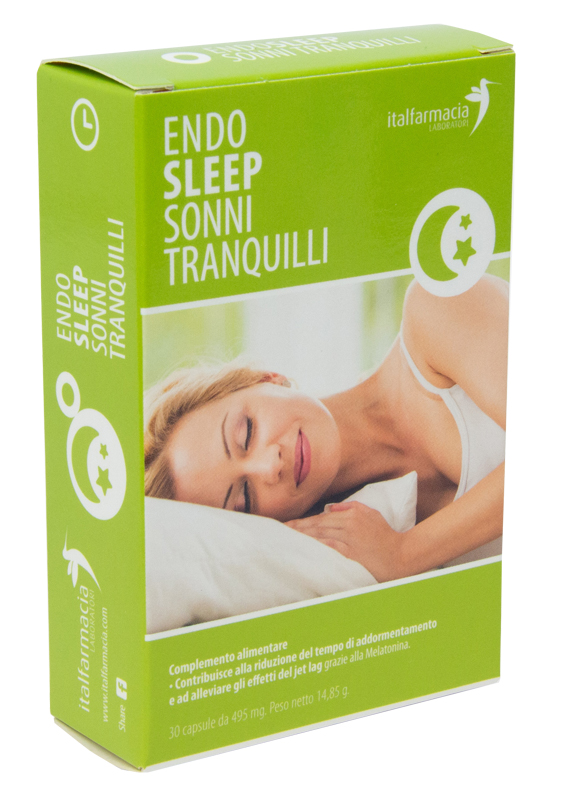ENDO SLEEP SONNI TRANQUILLI 30 CAPSULE - Farmadillo