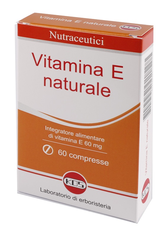VITAMINA E NATURALE 60 COMPRESSE - Farmadillo