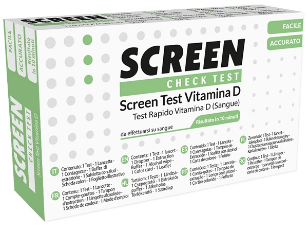 SCREEN TEST RAPIDO 25-IDROSSIVITAMINA D PUNGIDITO 1 PEZZO - Farmadillo