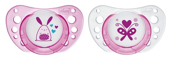 CHICCO SUCCHICCO AIR GIRL CAUCCIU' 0-6 MESI 2 PEZZI - Farmadillo