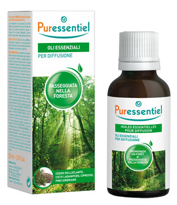 PURESSENTIEL MISCELA PASSEGGIATA FORESTA PER DIFFUSIONE 30 ML - Farmadillo