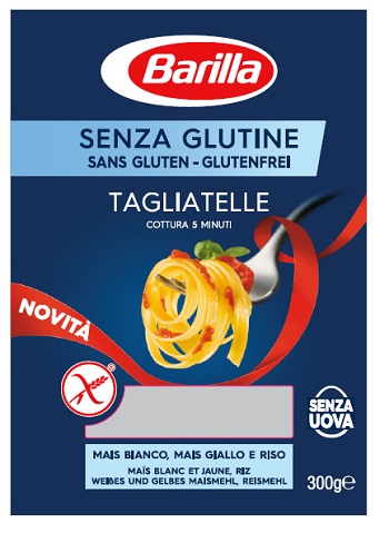 BARILLA TAGLIATELLE DI MAIS BIANCO MAIS GIALLO E RISO SENZA GLUTINE 300 G - Farmadillo
